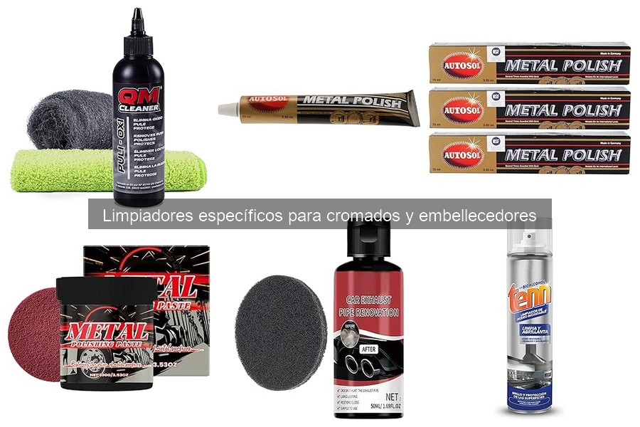 Ventajas de Limpiadores Específicos para Cromados en Coche