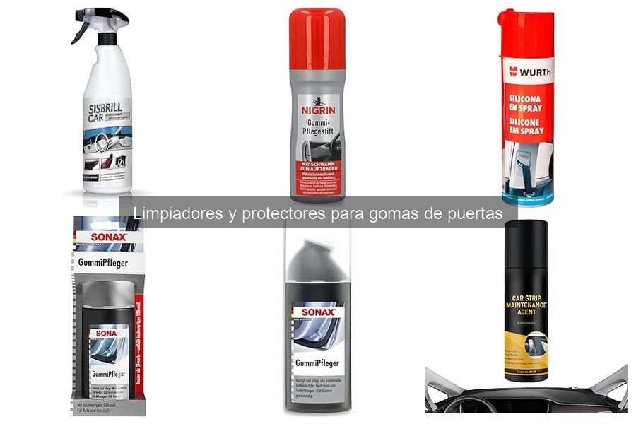 Ventajas de Limpiadores para Gomas de Puertas en tu Coche