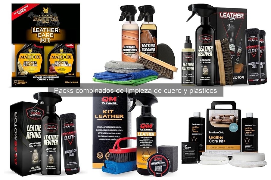 ** Ventajas de los Packs Combinados de Limpieza de Cuero y Plásticos