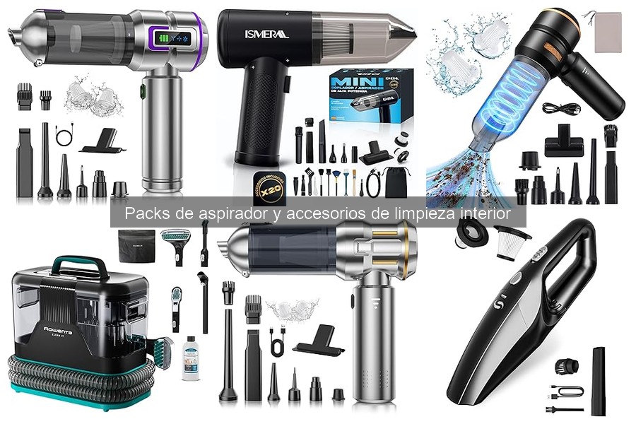Ventajas de los Packs de Aspirador para el Mantenimiento del Coche
