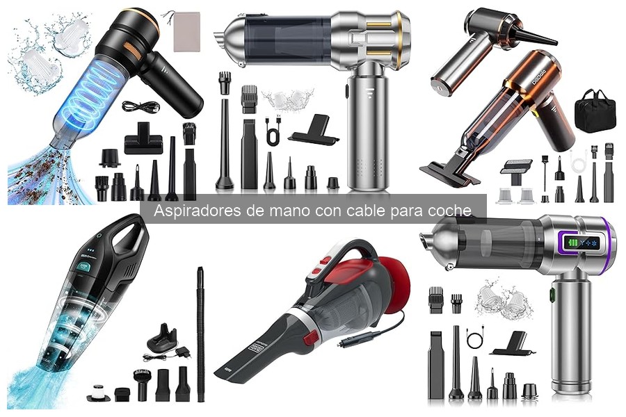Ventajas de un aspirador de mano con cable para coches