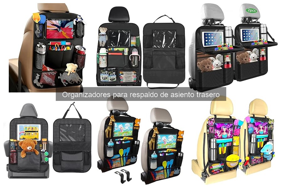 Ventajas de un organizador para respaldo de asiento trasero