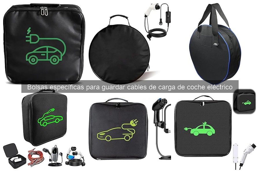 Ventajas de usar bolsas para cables de carga de coche eléctrico