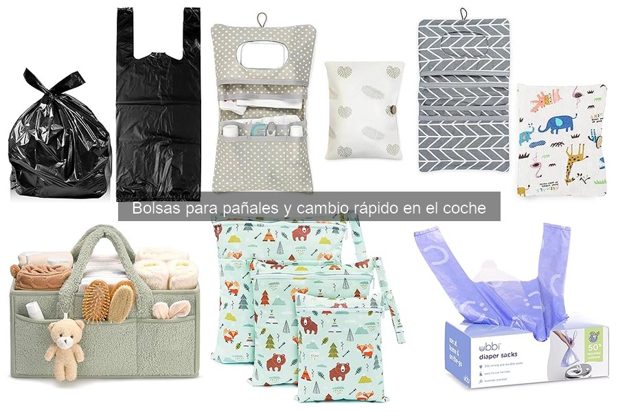 Ventajas de usar bolsas para pañales en el coche