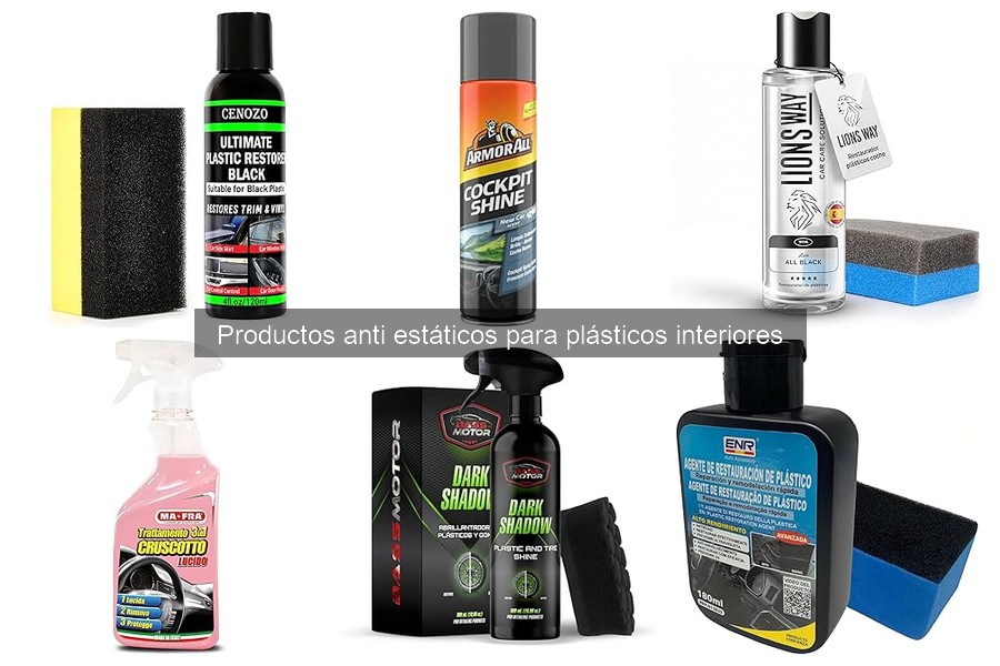 Ventajas de usar productos anti estáticos para plásticos interiores