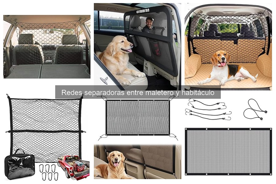 Ventajas de usar redes separadoras en el coche