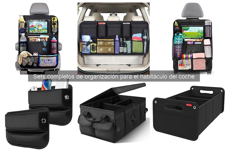 Ventajas de Usar Sets de Organización en el Coche