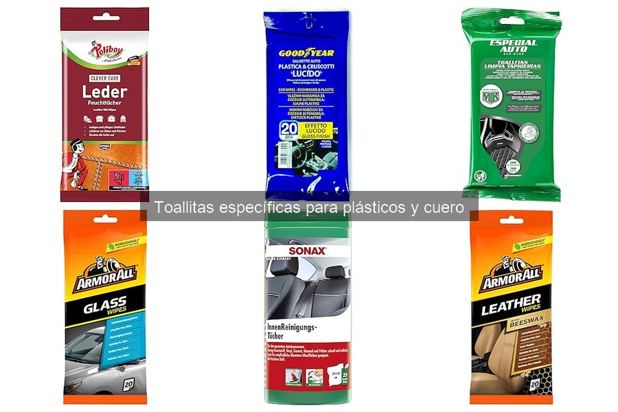 Ventajas de usar toallitas para plásticos y cuero en el coche