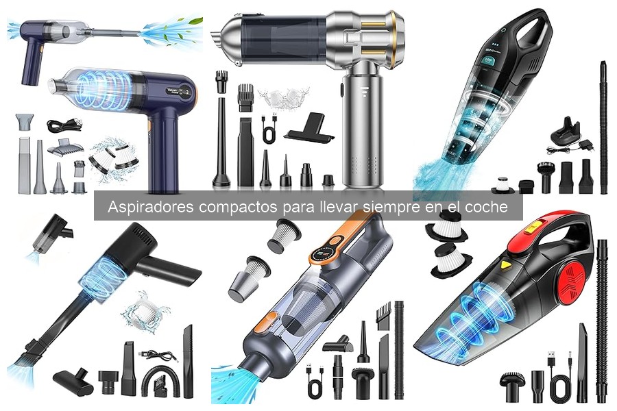 ** Ventajas de usar un aspirador compacto en el coche