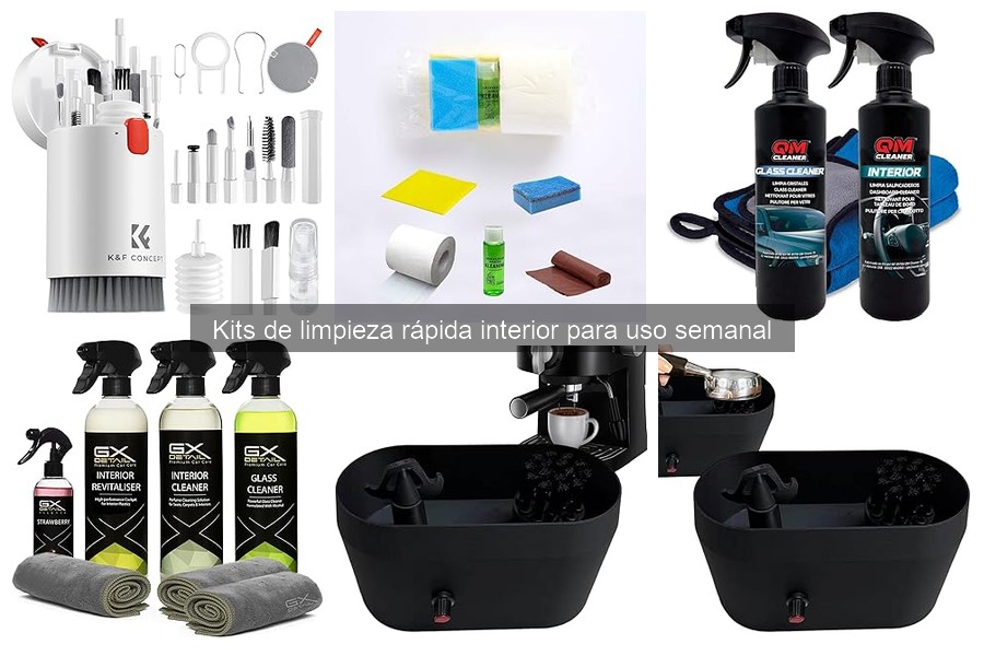 Ventajas de Usar un Kit de Limpieza Rápida para Tu Coche