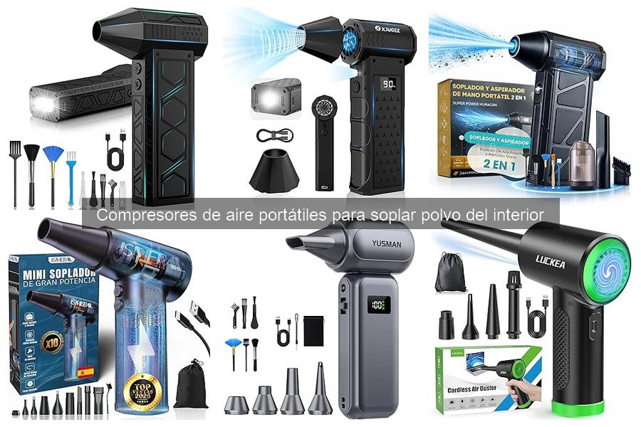 Ventajas del Compresor de Aire Portátil para Limpiar el Coche