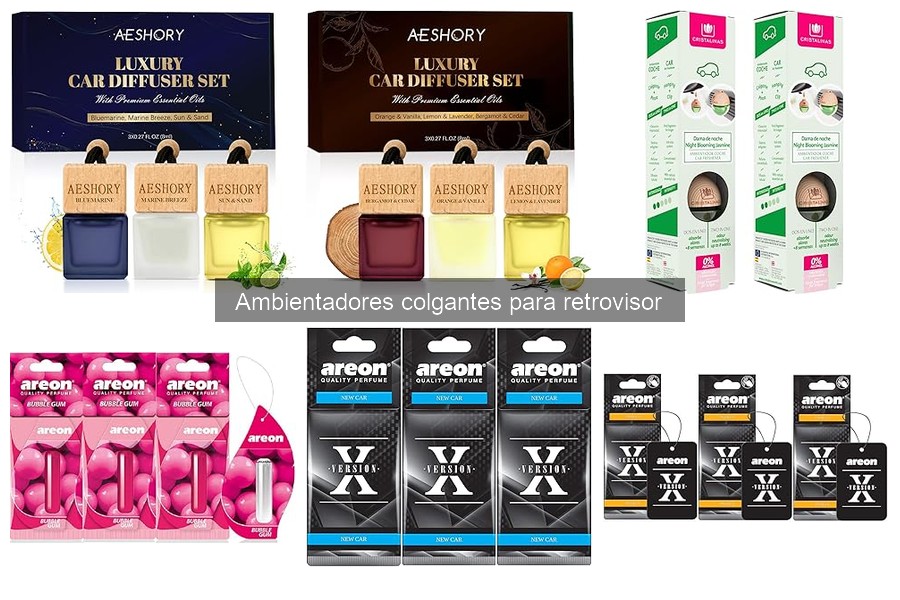 Ventajas y desventajas de ambientadores colgantes para coche