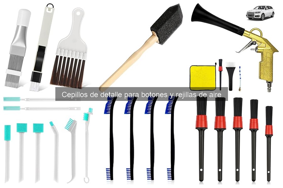 Ventajas y desventajas de cepillos de detalle para coche