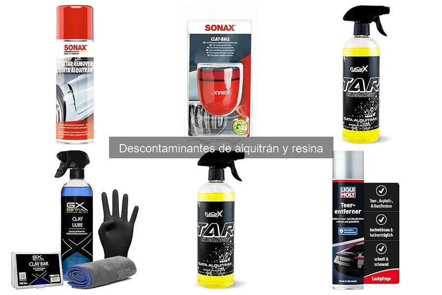 Ventajas y desventajas de descontaminantes de alquitrán y resina