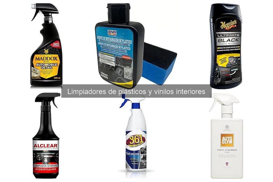 Ventajas y desventajas de limpiadores de plásticos interiores