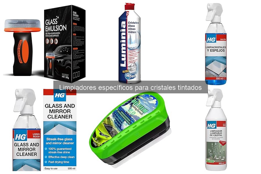Ventajas y desventajas de limpiadores para cristales tintados