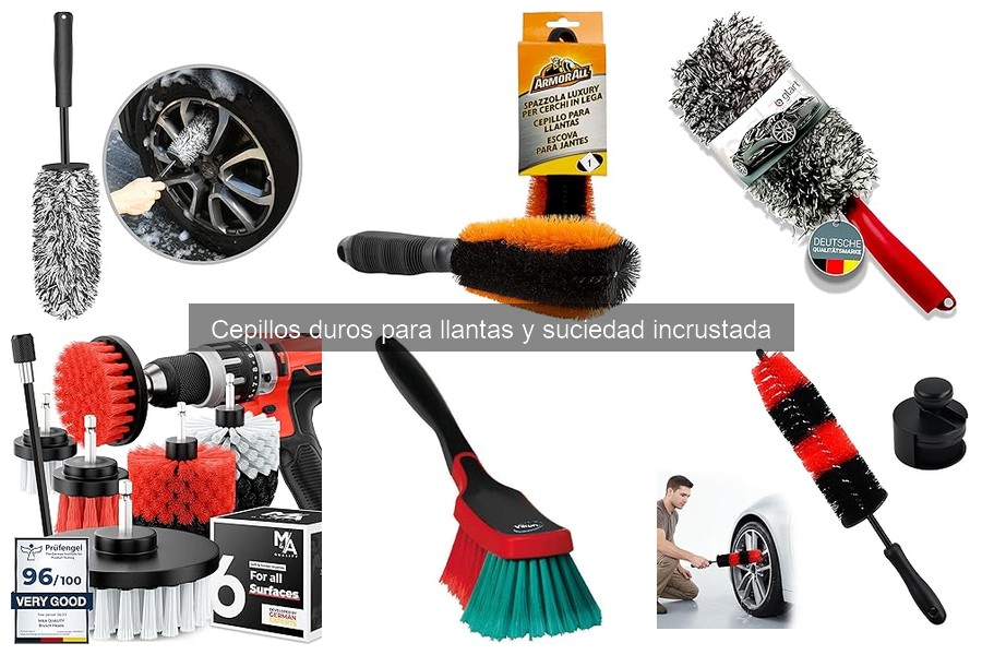 Ventajas y desventajas de los cepillos duros para llantas