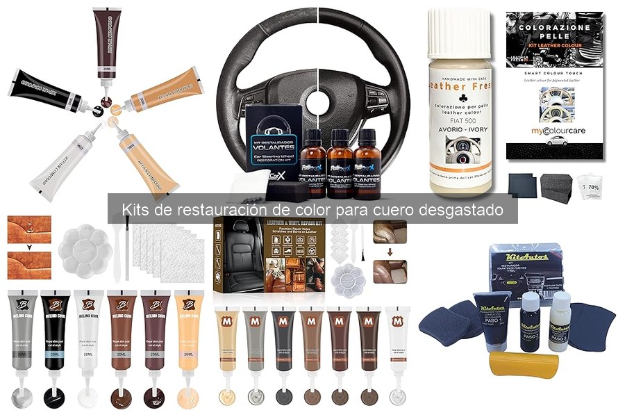 Ventajas y desventajas de los kits de restauración de cuero