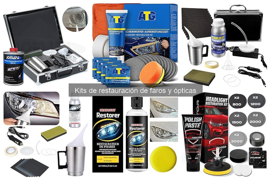 Ventajas y desventajas de los kits de restauración de faros