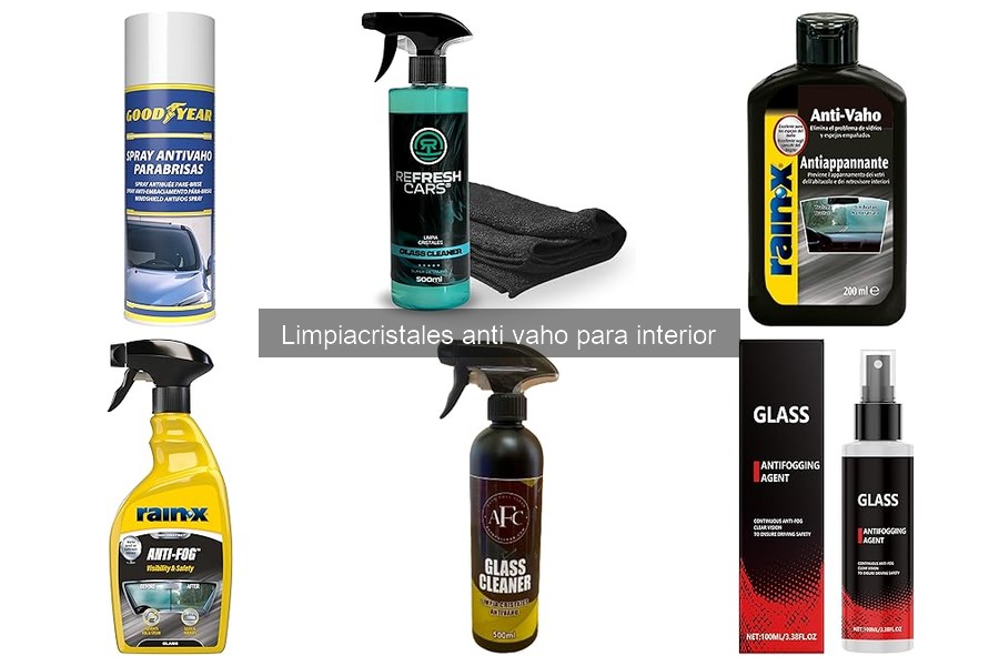 Ventajas y desventajas de los limpiacristales anti vaho