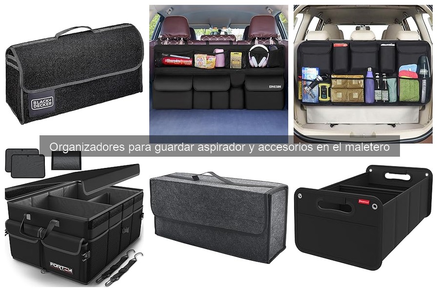 Ventajas y desventajas de los organizadores de maletero