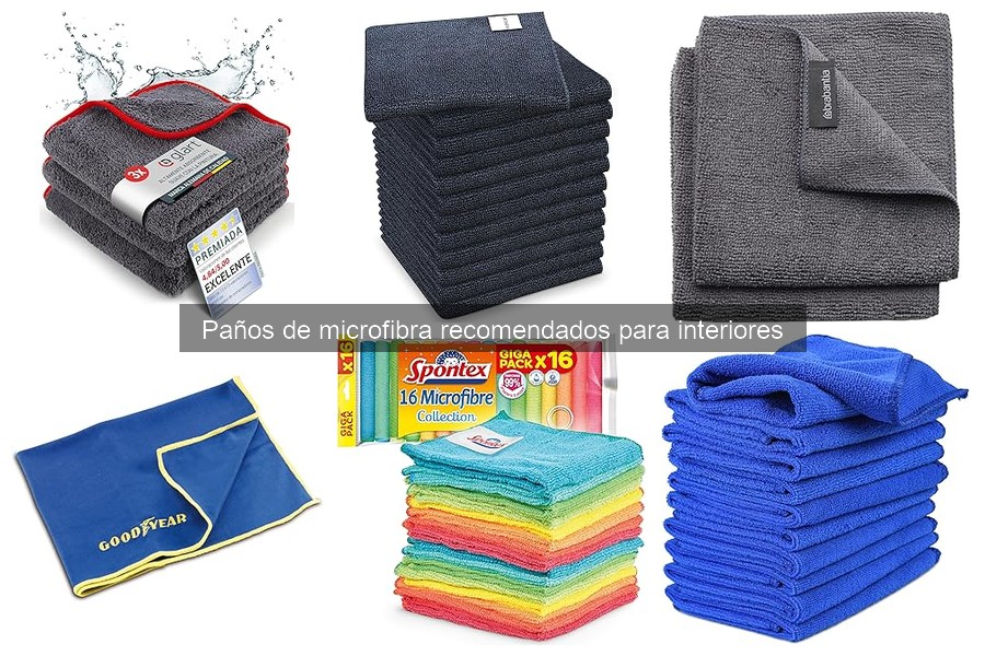 Ventajas y desventajas de los paños de microfibra para limpiar el coche