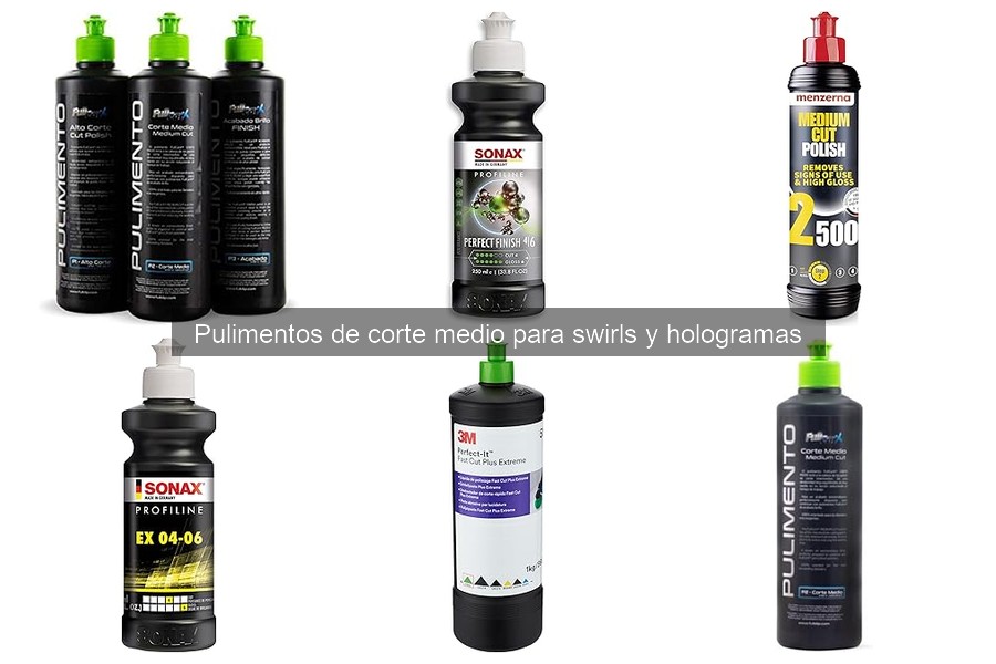 Ventajas y Desventajas de los Pulimentos de Corte Medio