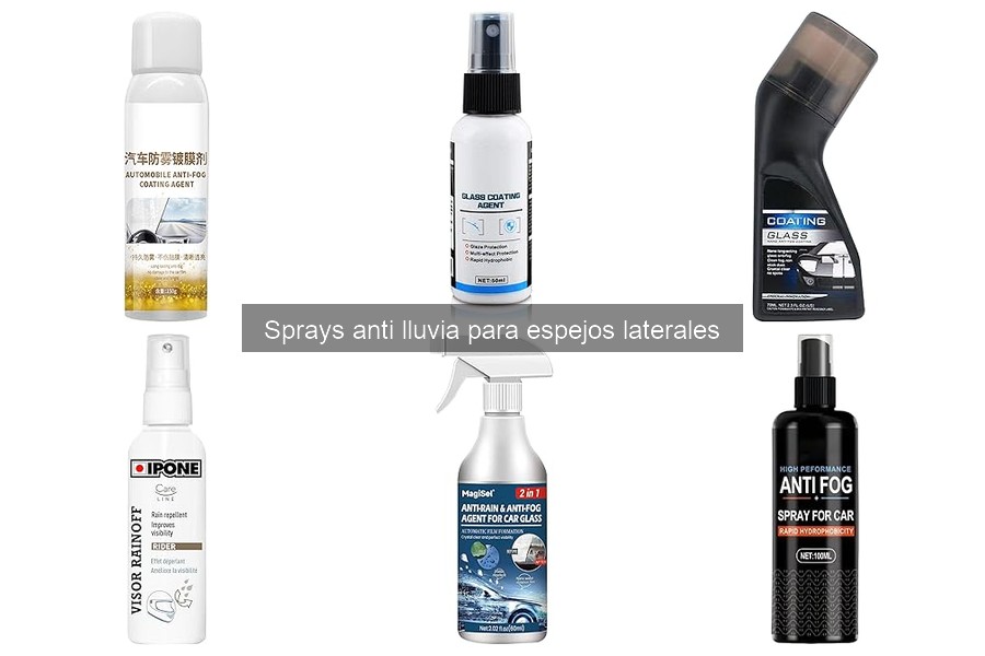 Ventajas y Desventajas de los Sprays Anti Lluvia para Espejos