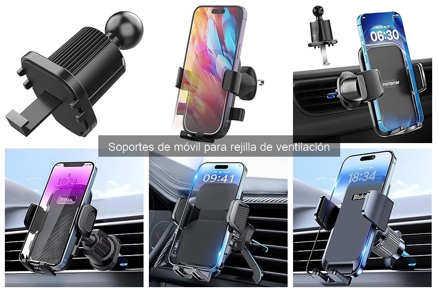 Ventajas y Desventajas de Soportes de Móvil para Rejilla